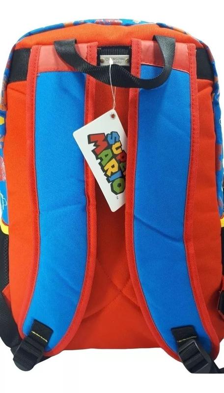 Mochila Super Mario Odyssey Média Original Chenson Reforçada +